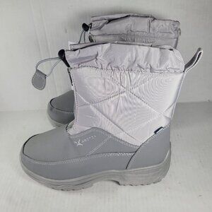 Arctix Women Light Gray Tracer Waterproof Quilted Winter Boots Size 5